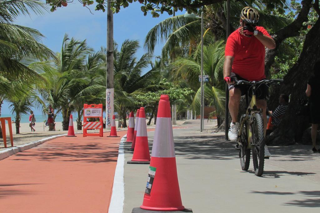 Apartamento Praia Jatiúca Maceio  Bagian luar foto